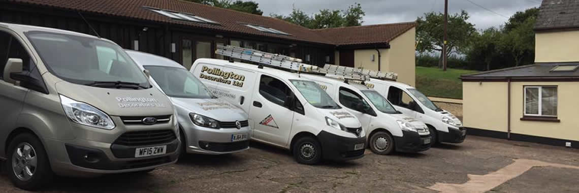 Pollington Decorators Shop Front and Van